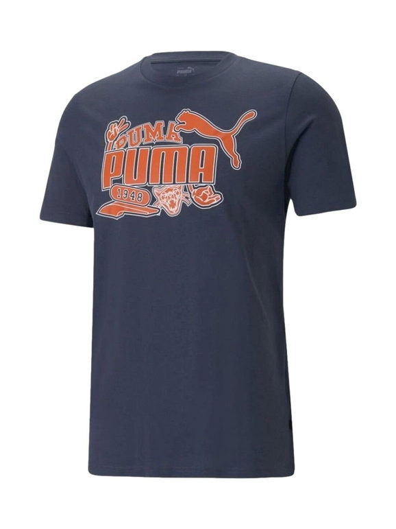 Puma GRAPHICS ICON T-shirt uomo con stampa T-Shirt e Top uomo Blu taglia XL