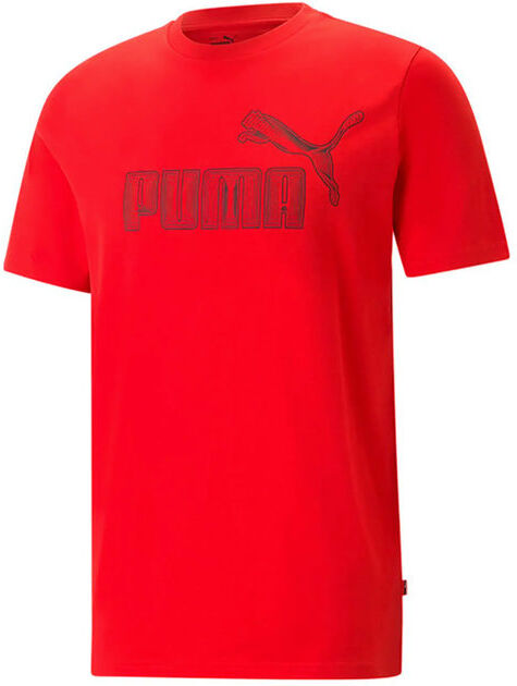 Puma GRAPHICS LOGO T-shirt uomo manica corta T-Shirt e Top uomo Rosso taglia XL