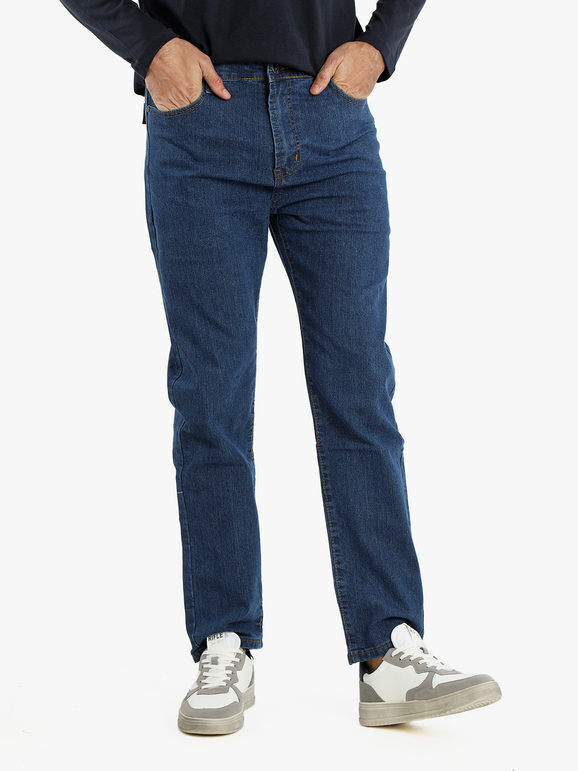 Re&X ; Jeans a gamba dritta regular fit taglie forti Jeans Regular fit uomo Jeans taglia 62