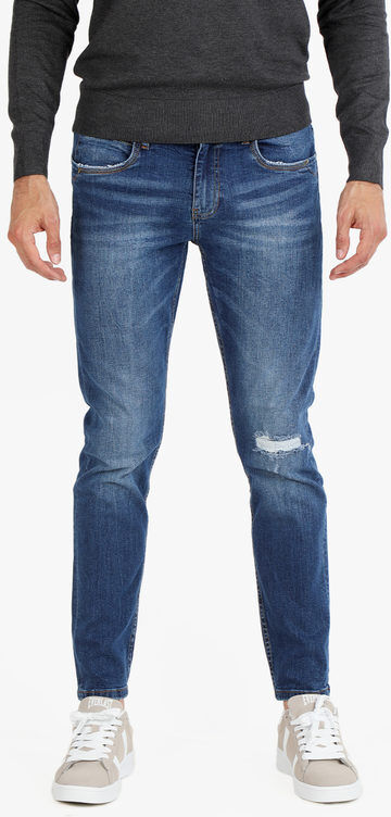 Johnny Looper Jeans da uomo slim fit a vita bassa Jeans Slim fit uomo Jeans taglia 46