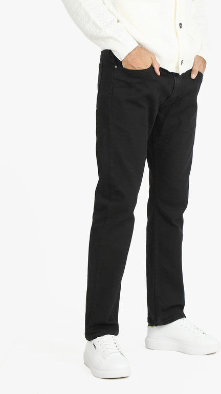 Lee Jeans uomo nero straight leg slim fit Jeans Slim fit uomo Nero taglia 32