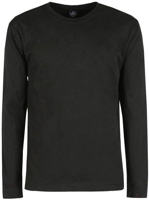 Be Board Maglietta girocollo in cotone T-Shirt Manica Lunga uomo Nero taglia XL