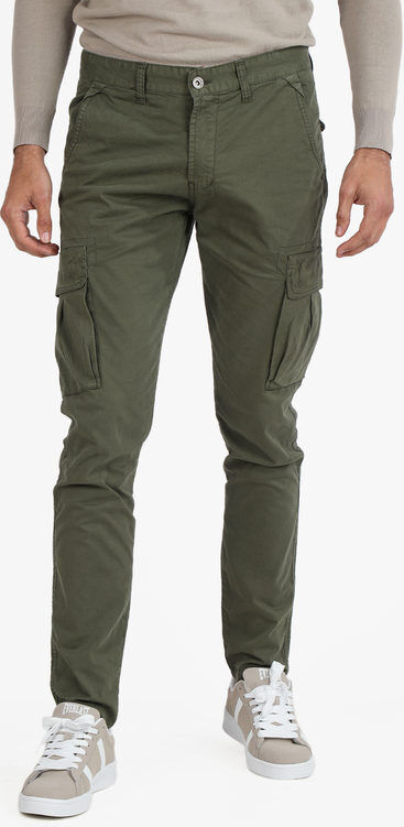 j.sette Pantaloni cargo da uomo in cotone taglie grandi Pantaloni Casual uomo Verde taglia 56