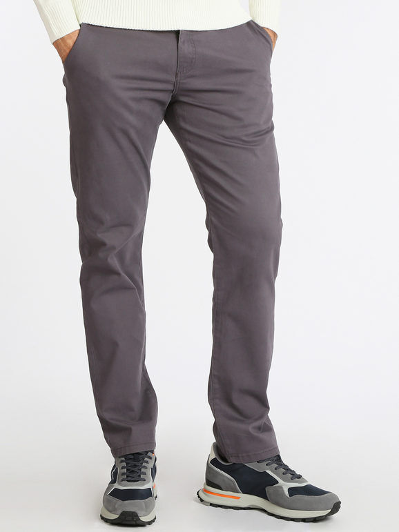 Coveri Pantaloni casual da uomo Pantaloni Casual uomo Grigio taglia 50