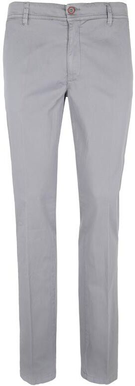 Royal Cup Pantaloni classici in cotone taglie over Pantaloni Casual uomo Grigio taglia 52