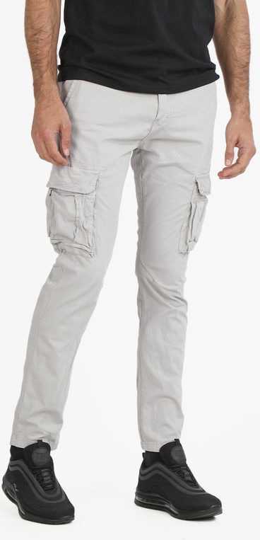 X-Feel Pantaloni da uomo in cotone con tasconi Pantaloni Casual uomo Grigio taglia 50