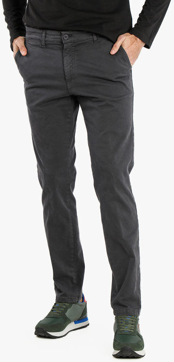 J.E. Mc Collum Pantaloni da uomo modello classico con tasche Pantaloni Casual uomo Grigio taglia 46