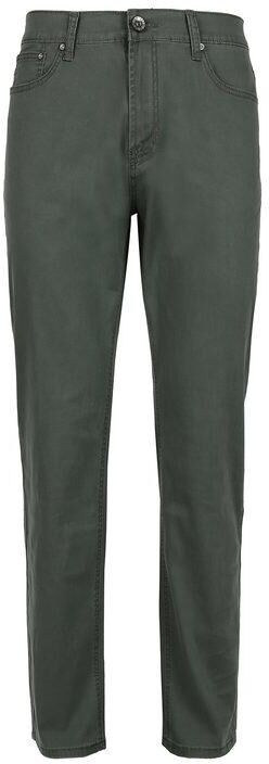 Max & Liu Pantaloni uomo in cotone regular fit taglie grandi Pantaloni Casual uomo Verde taglia 56