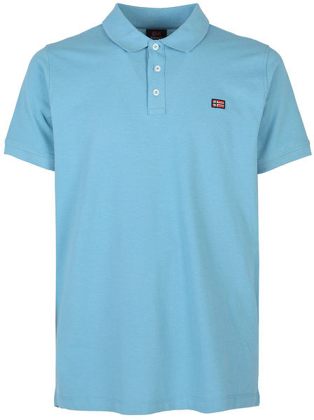 Norway Polo da uomo a maniche corte in cotone Polo Manica Corta uomo Blu taglia XL