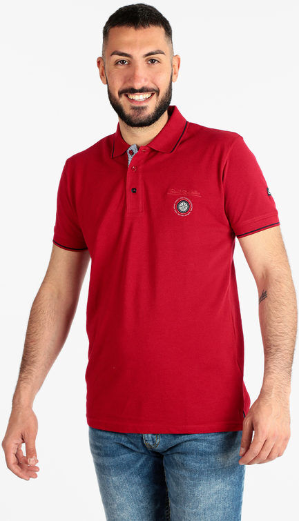 Renato Balestra Polo manica corta uomo con logo Polo Manica Corta uomo Rosso taglia XL