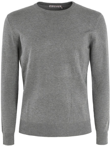 Johnny Looper Pullover girocollo da uomo Pullover uomo Grigio taglia XL