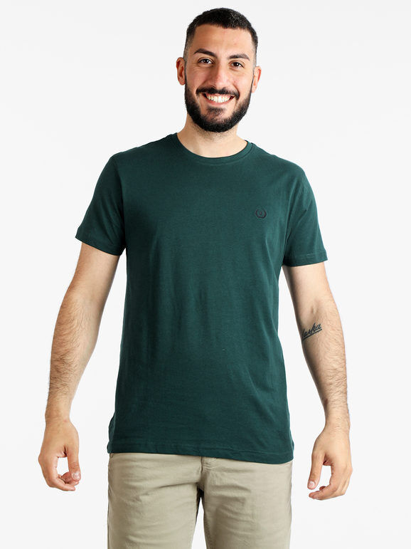 Be Board T-shirt basic uomo manica corta T-Shirt Manica Corta uomo Verde taglia XXL