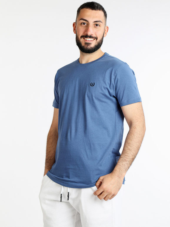 Be Board T-shirt basic uomo manica corta T-Shirt Manica Corta uomo Blu taglia XL