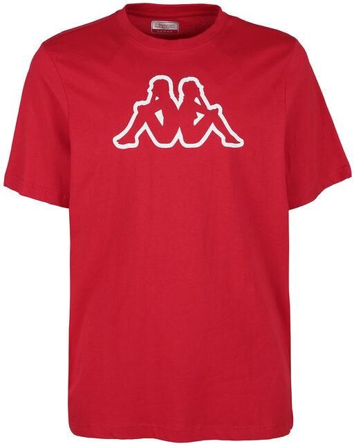 Kappa T-shirt girocollo con stampa disegno T-Shirt e Top uomo Rosso taglia L