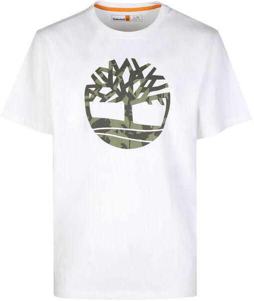 Timberland T-shirt girocollo manica corta uomo T-Shirt Manica Corta uomo Bianco taglia XL