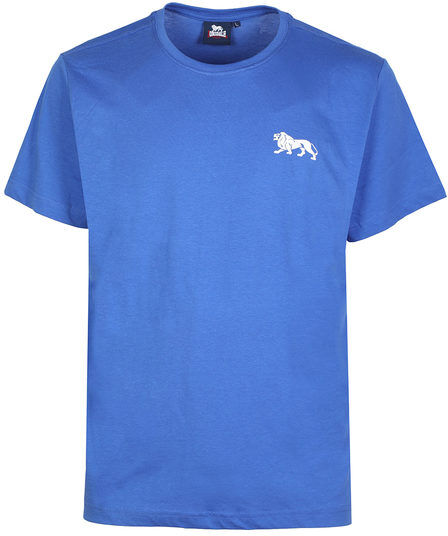 Lonsdale T-shirt in cotone manica corta da uomo T-Shirt Manica Corta uomo Blu taglia XXL