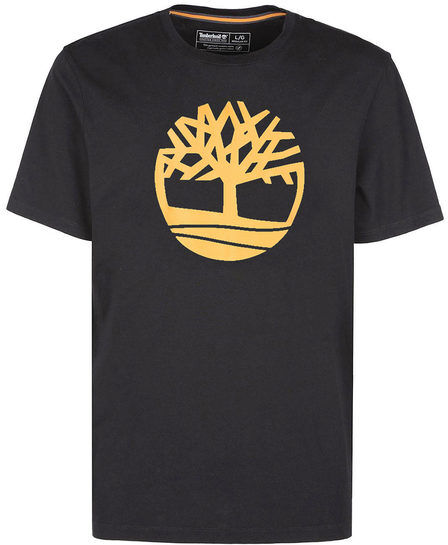 Timberland T-shirt manica corta uomo in cotone biologico T-Shirt Manica Corta uomo Nero taglia XL