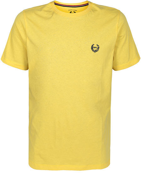 Gian Marco Venturi T-shirt manica corta uomo in cotone T-Shirt Manica Corta uomo Giallo taglia XL