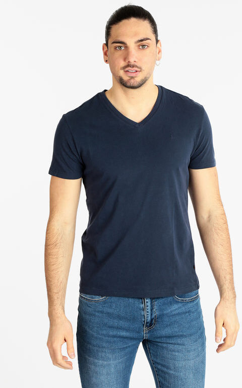 Guy T-shirt manica corta uomo in cotone T-Shirt Manica Corta uomo Blu taglia XL