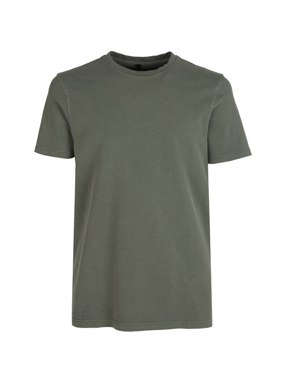 Baker's T-shirt uomo girocollo in cotone T-Shirt Manica Corta uomo Verde taglia XL