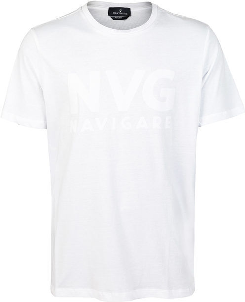 Navigare T-shirt uomo in cotone con scritta T-Shirt Manica Corta uomo Bianco taglia L