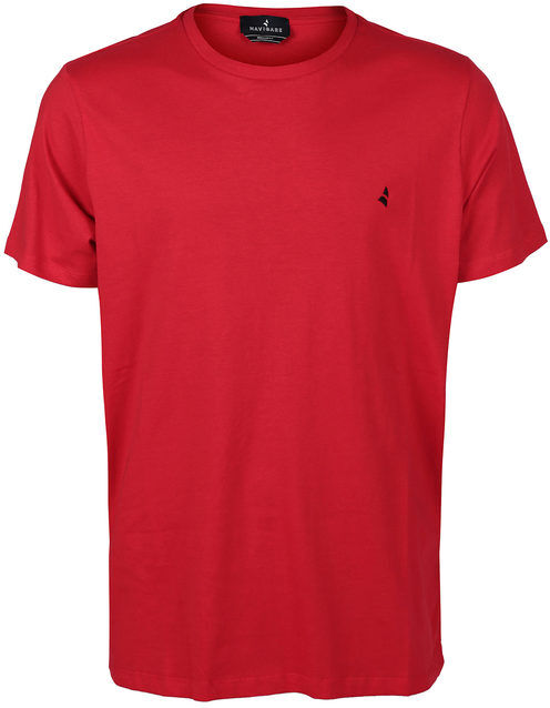 Navigare T-shirt uomo in cotone T-Shirt Manica Corta uomo Rosso taglia XXL