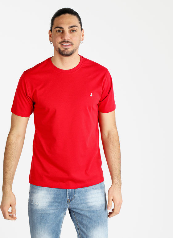 Navigare T-shirt uomo manica corta in cotone T-Shirt Manica Corta uomo Rosso taglia XL