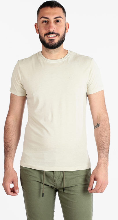 Guy T-shirt uomo manica corta T-Shirt Manica Corta uomo Beige taglia XL