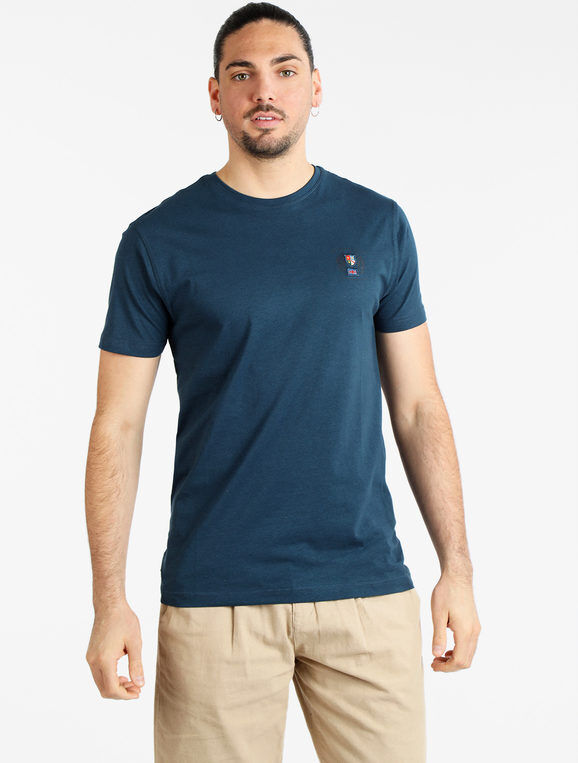 Be Board T-shirt uomo manica corta T-Shirt Manica Corta uomo Blu taglia XL