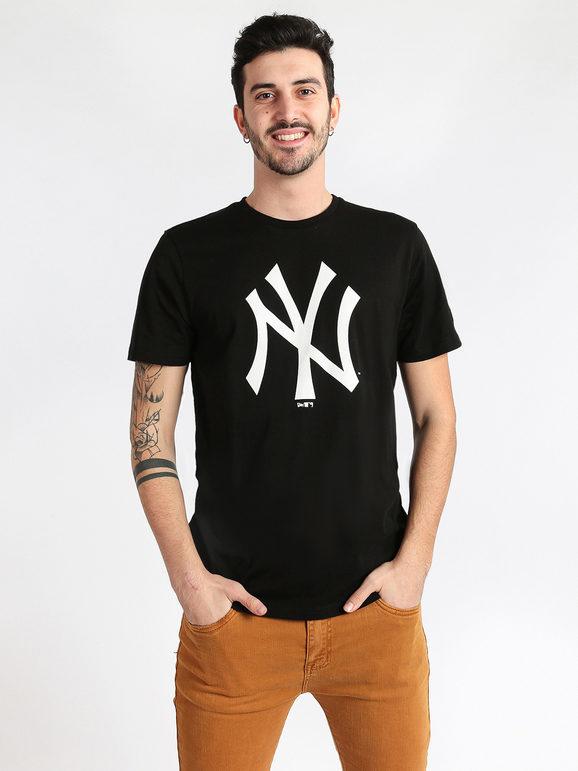 New Era Team Logo Tee Neyyan T-shirt con logo T-Shirt Manica Corta uomo Nero taglia XXL