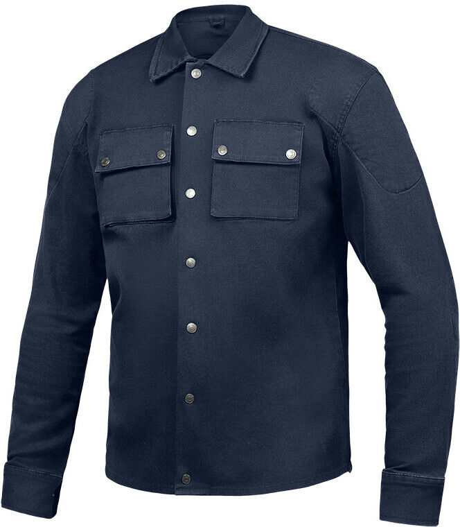 Camicia Moto Casual Ixon SETTLER Navy taglia L