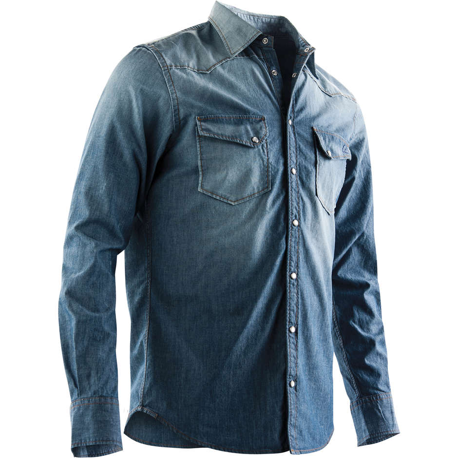 Camicie Casual Acerbis GREAT RIVER Blu taglia XL