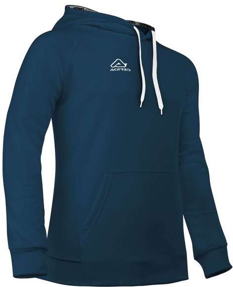 Felpa Acerbis Casual Con Cappuccio EASY Blu Navy taglia M