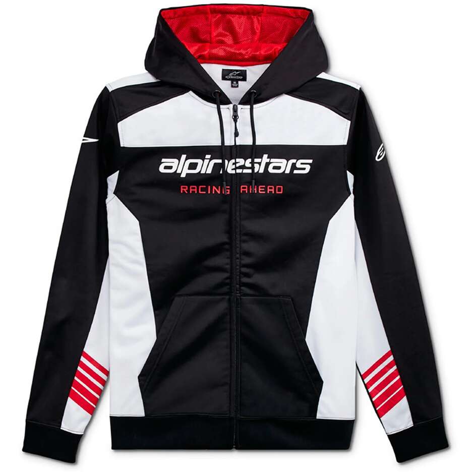 Felpa Casual Alpinestars SESSIONS LXE FLEECE Nero Bianco taglia XL