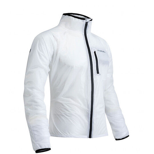 Giacca Antipioggia Moto Acerbis Rain Dek Pack Bianco taglia XL