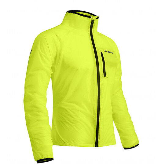 Giacca Antipioggia Moto Acerbis Rain Dek Pack Giallo Fluo taglia S