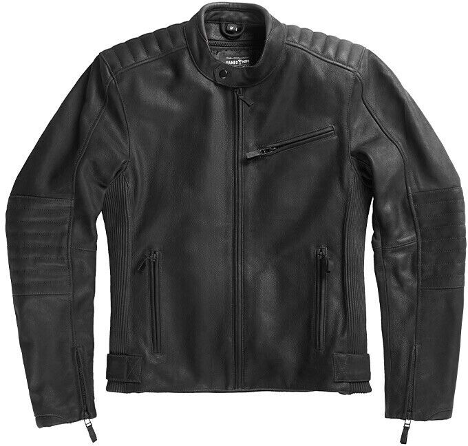 Giubbotto Moto in Pelle Pando Moto Men's Jacket - TATAMI LT taglia M