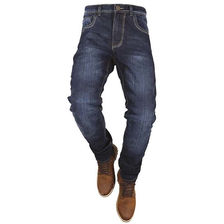 Jeans Moto Casual Custom Harisson WAYNE Blu taglia 36