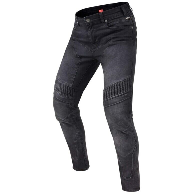 Jeans Moto Rebelhorn EAGLE III SLIM FIT WASHED Nero L34 taglia 42