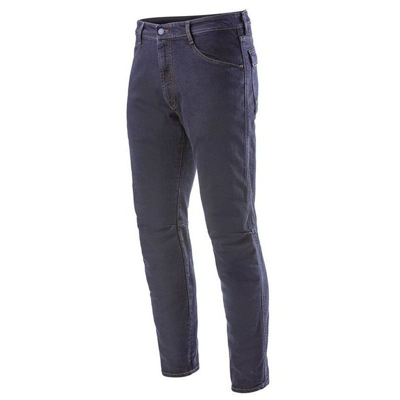 Jeans Pantaloni Moto Alpinestars ALU Denim Rinse Blu taglia 33