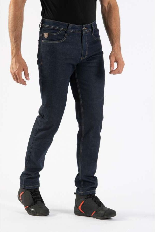 Jeans Pantaloni Moto Ixon KEVIN Dark Raw taglia 36