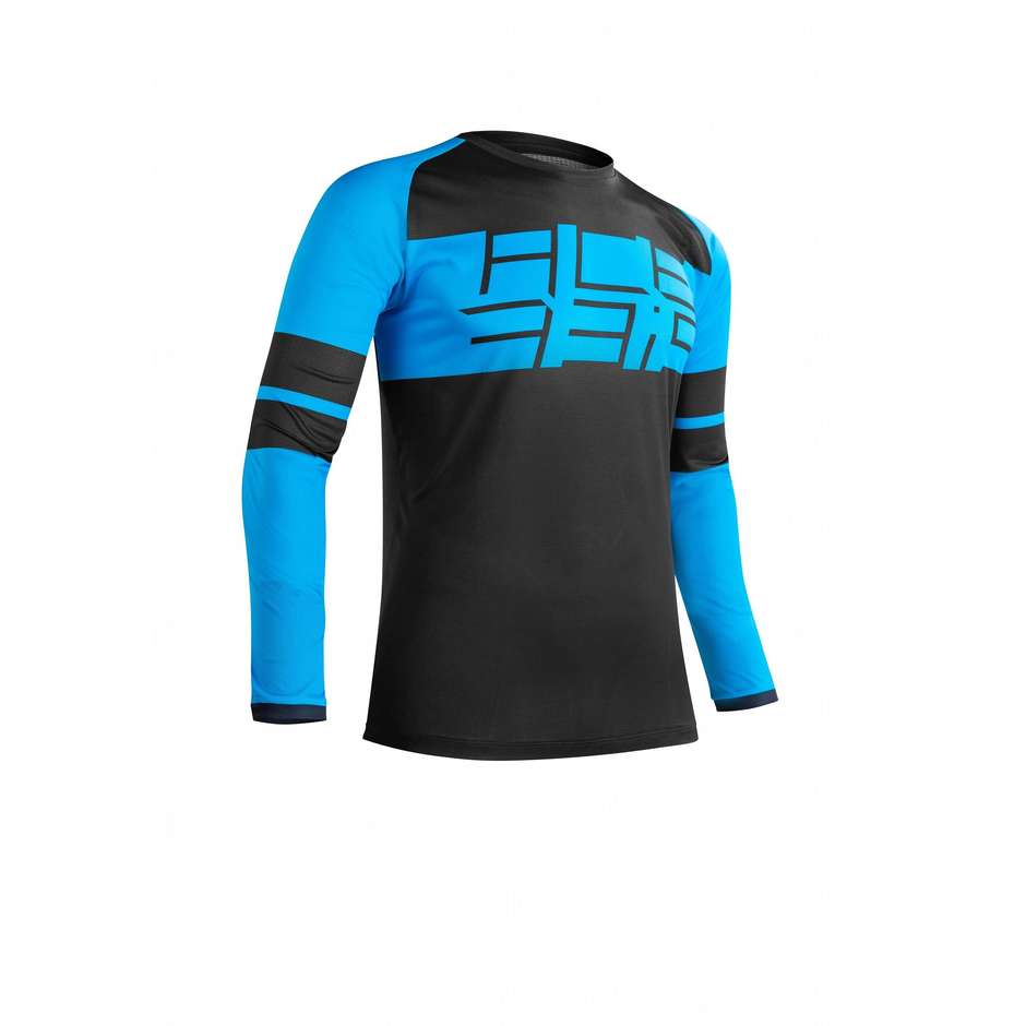 Maglia Bici Acerbis Mtb eBike Speeder Nero blu taglia 2XL