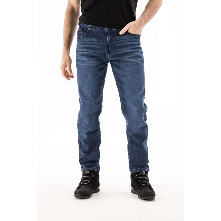 Pantaloni Jeans Moto Ixon MARCO Medium Blu taglia 2XL