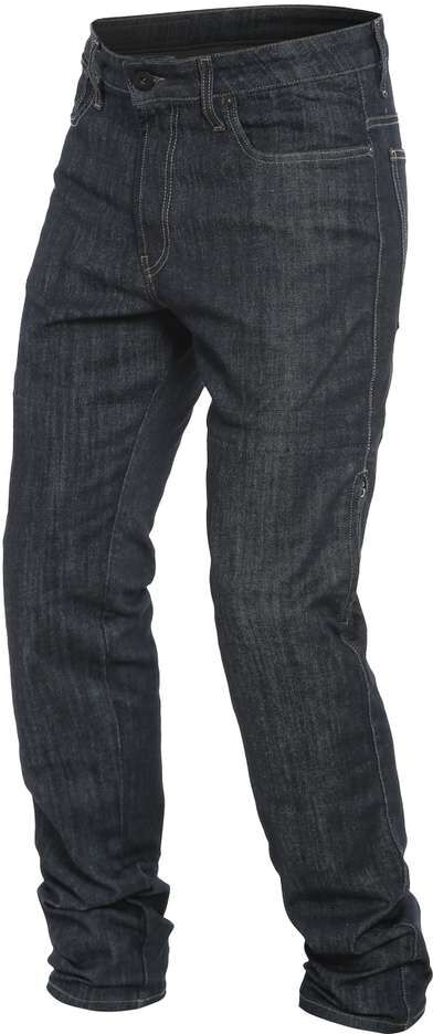 Pantaloni Moto Jeans Dainese DENIM REGULAR Blu taglia 37