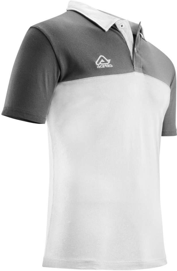 Polo Casual Acerbis BELATRIX Bianco taglia 3XL