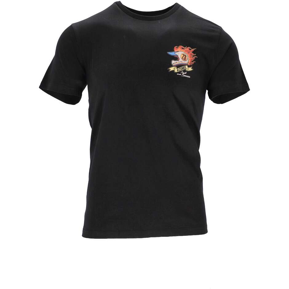 T-Shirt Acerbis T-SHIRT SP CLUB EAGLE Nero taglia XL