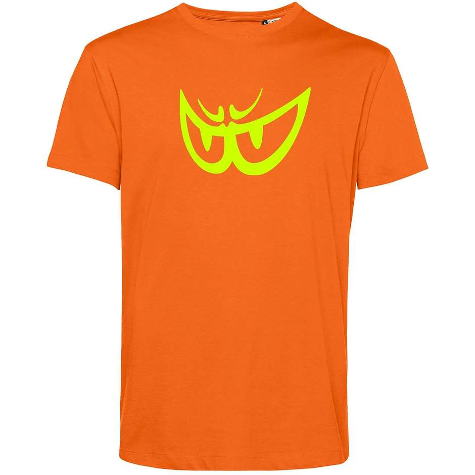 T-Shirt Berik 2.0 Girocollo TEE In Cotone Organico Arancio O taglia XL