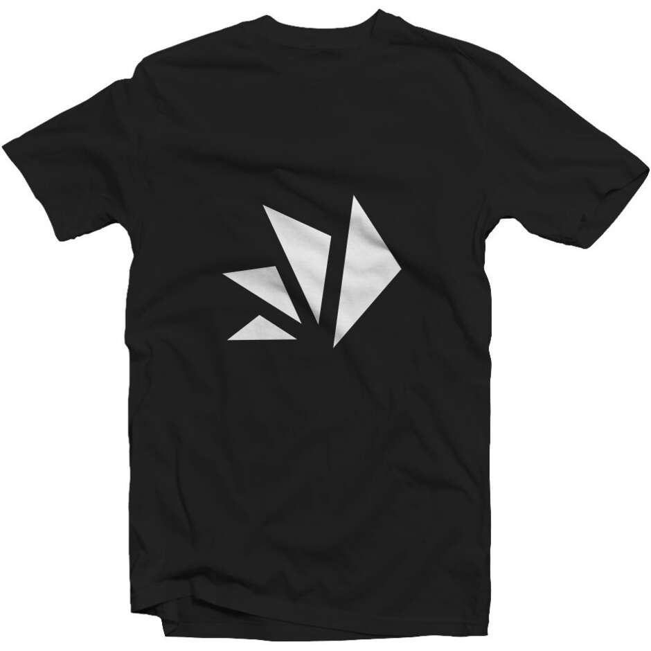 T-shirt in Cotone Sixs con Logo Nero taglia S