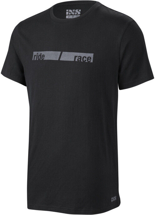 T-Shirt iXS RIDE/RACE Nero Grigio taglia S