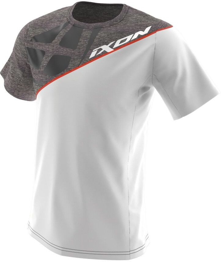 T-Shirt Uomo Ixon FASTER Bianco Grigio taglia XL